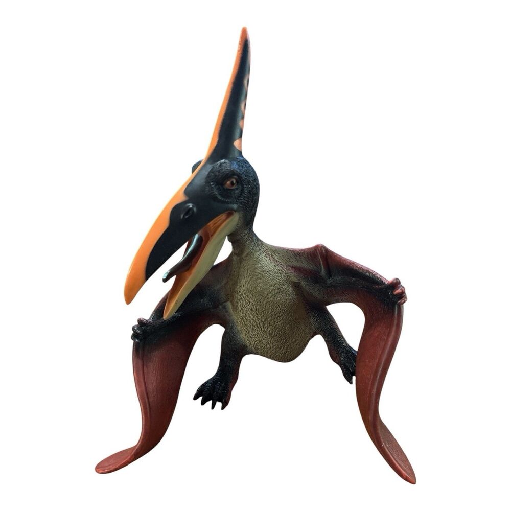 Rubber Dinosaur Pterodactyl 15” Toy Figure Realistic 2016  Toy Major Trading Co